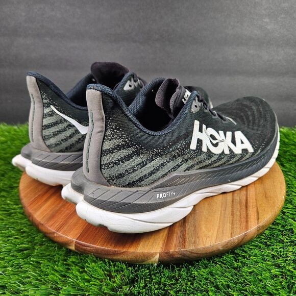 Hoka One One Mach 5 Shoes Mens Size 11 D Black White Athletic Running Sneakers main image 6
